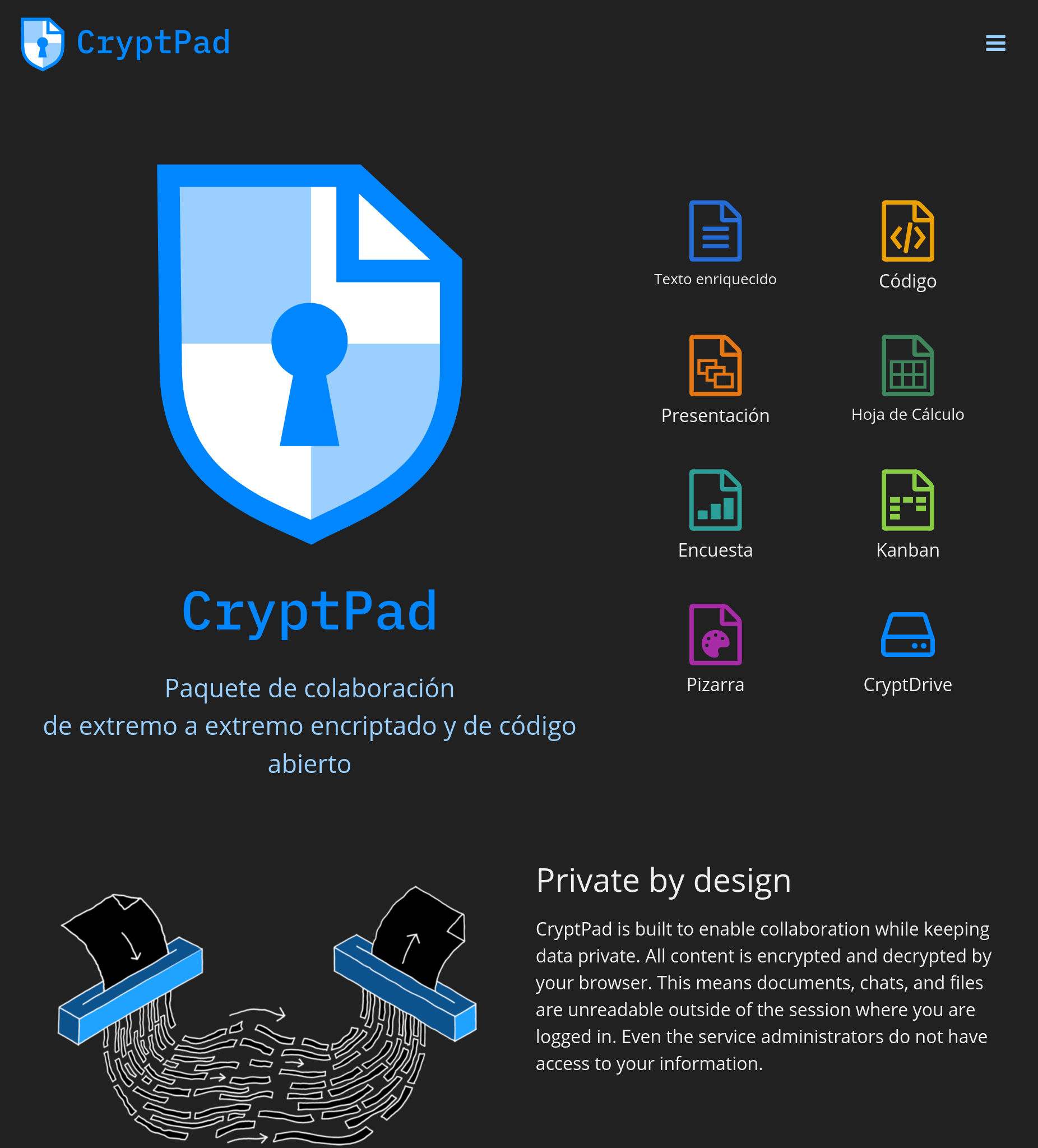 CryptPad Apps